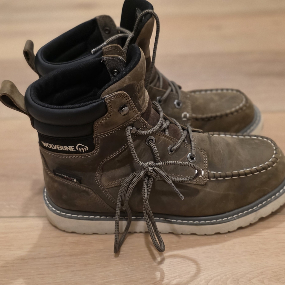 Wolverine Brown Leather Boots
